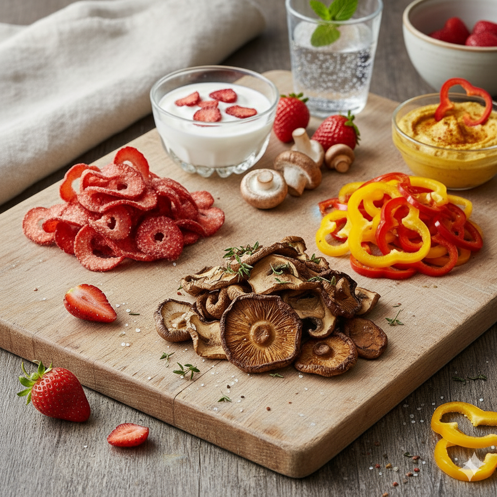 Addio-patatine-fritte-l-onda-croccante-delle-chips-di-frutta-e-verdura Frutta Secca Ke Passione Vivicasa