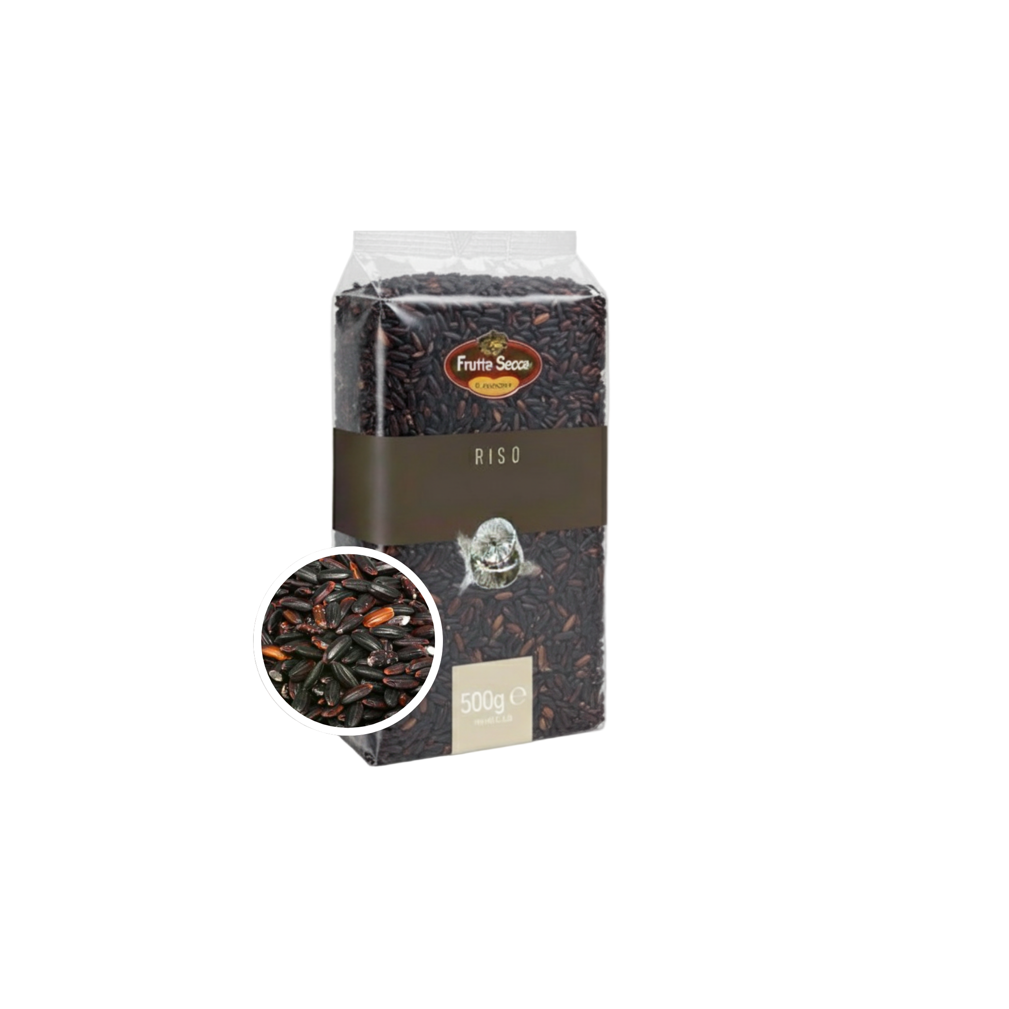 RISO INTEGRALE NERO Frutta Secca Ke Passione - Vivicasa
